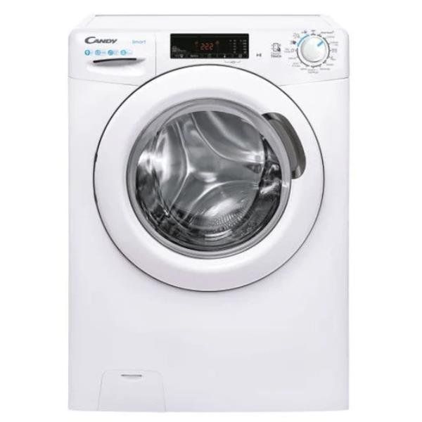Candy Smart , Lavatrice Carica Frontale 9 KG, Classe B, 1200 giri, Bianco, Vapo…