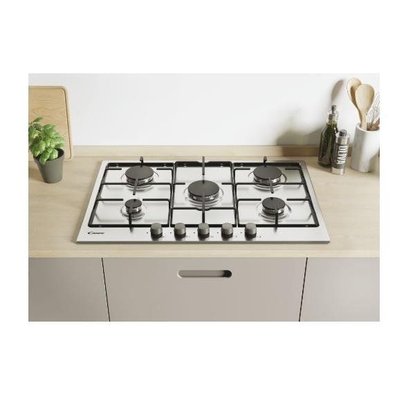 Candy Timeless CHW 7X - Piano cottura a gas - 4 piastre - Nicchia - larghezza: …