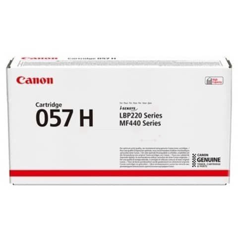 Canon 057 H - Alta capienza - nero - originale - cartuccia toner - per ImageCLA…