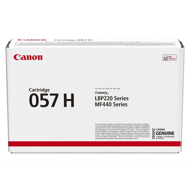 Canon 057H cartuccia toner 1 pz Originale Nero