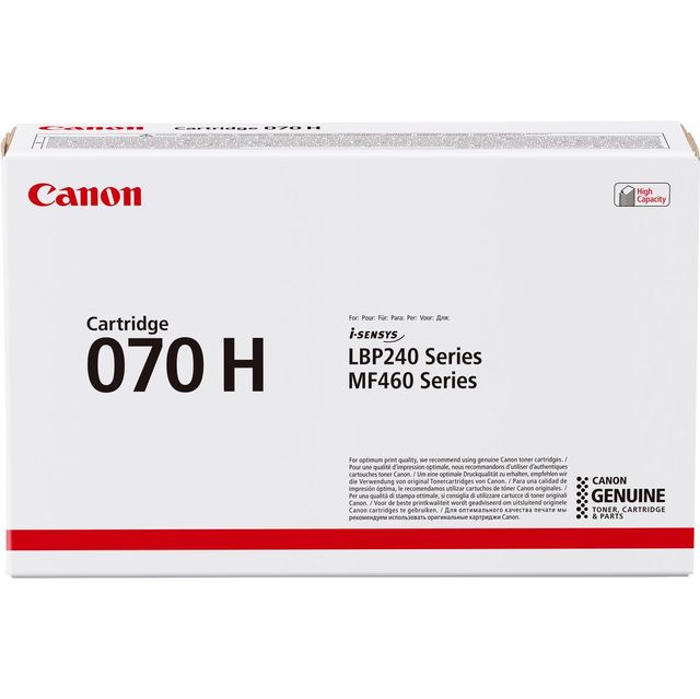 Canon 070H - Alta capienza - nero - originale - cartuccia toner - per i-SENSYS …