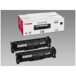 Canon 718 Black - Confezione da 2 - nero - originale - cartuccia toner - per i-…