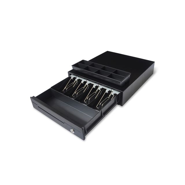 Cassetto portadenaro KE350 - 35 x 40,5 x 9 cm - nero - Iternet