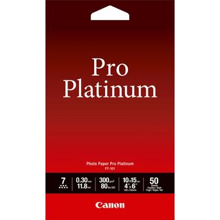 Canon Photo Paper Pro Platinum - 101.6 x 152.4 mm 50 fogli carta fotografica - …