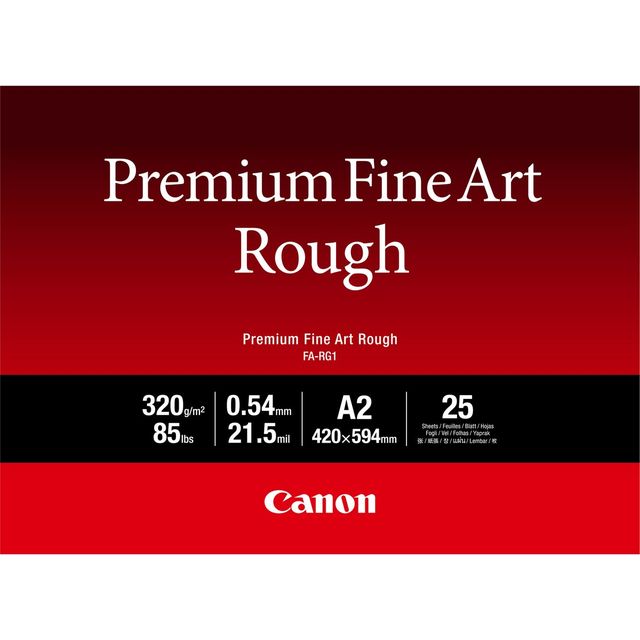 Canon Premium FA-RG1 - Cotone - ruvida - 21,5 mil - A2 (420 x 594 mm) - 320 g/m…