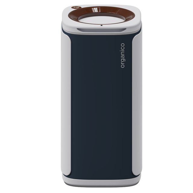 Cestino gettacarte Wastee - per raccolta differenziata - 60 L - Marrone/organic…
