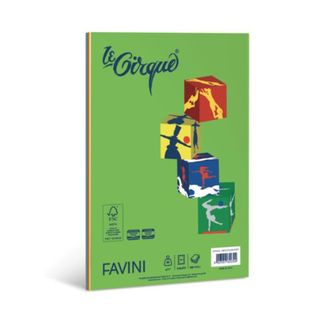 Carta LE SMALL CIRQUE A4 80gr 100fg mix 5 colori forti FAVINI