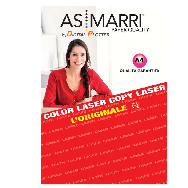 Carta Photo LL 8972 - laser - A4 - 170 gr - 100 fogli - effetto lucido fronte/r…