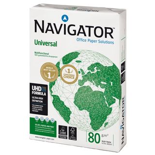 Carta Universal - A4 - 80 gr - bianco - Navigator - conf. 500 fogli (ordine dro…