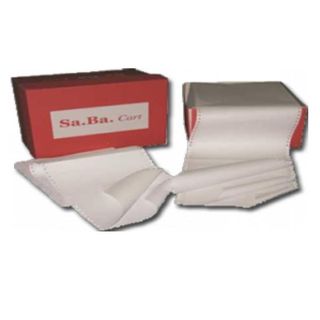 Carta in modulo continuo - 24 x 11 " - 60 gr - piste fisse - lettura facile gri…