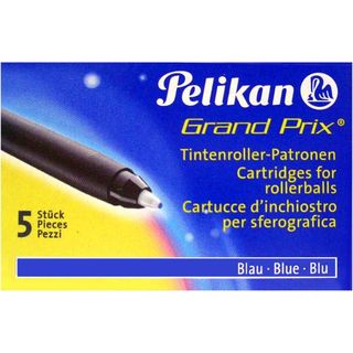 CartucceKM5 per sferografica Twist - blu royal - scatola 5 cartucce - Pelikan