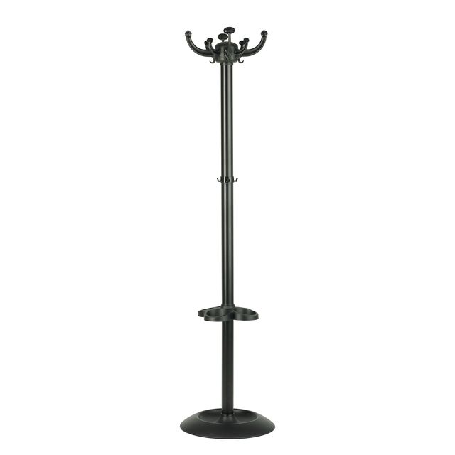 Appendiabiti da terra Unisit Jolly con portaombrelli h. 176 cm - 8 ganci nero -…