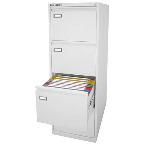 Classificatore Kubo - per cartelle sospese - 4 cassetti - 46 x 62 x 132 cm - bi…