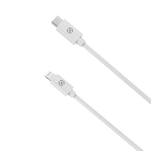 Celly - Cavo Lightning - USB-C maschio a Lightning maschio - 1 m - bianco - Sup…