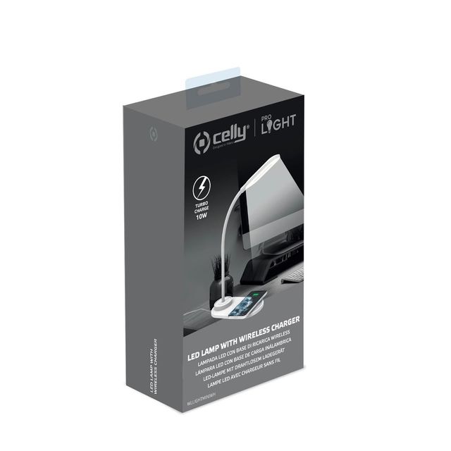 Celly - Led Lamp With Wireless Charger 10W