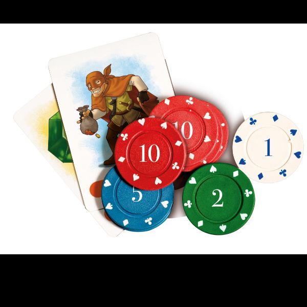 Clementoni - Edizione deluxe Mercante in fiera - gioco da tavola