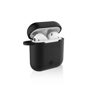 Celly Air Case - Custodia per auricolari - silicone - nero - per Apple AirPods …