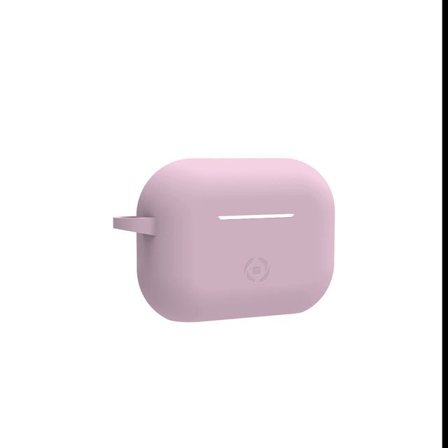 Celly Air Case - Custodia protettiva per auricolari - silicone - rosa - per App…