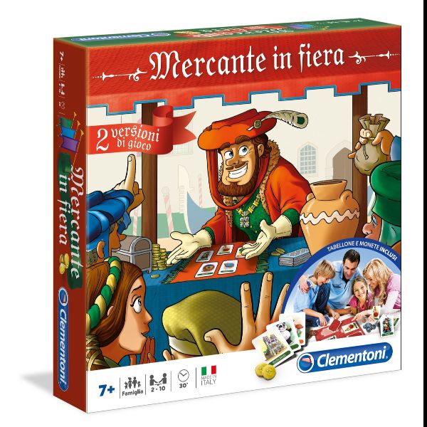 Clementoni - Mercante in fiera - gioco da tavola