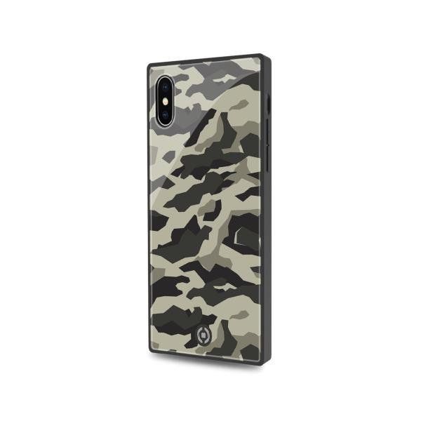 Celly Diamond Square - Cover per cellulare - vetro temperato, poliuretano termo…