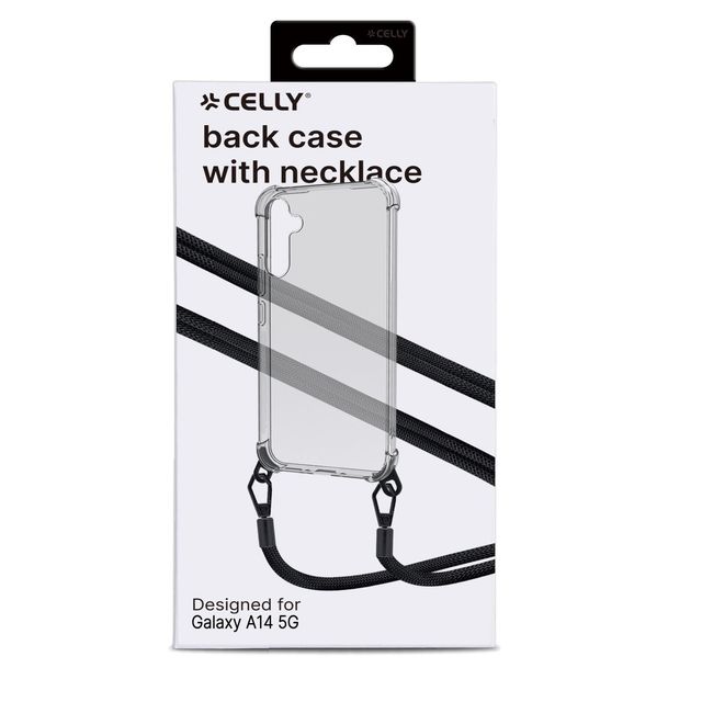 Celly Freedom - Cover per cellulare - with black lacet - policarbonato, TPU (po…