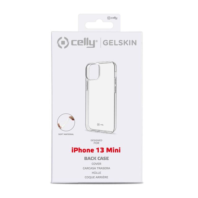 Celly Gelskin - Cover per cellulare - TPU (poliuretano termoplastico) - traspar…