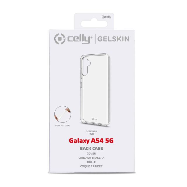 Celly Gelskin - Cover per cellulare - TPU (poliuretano termoplastico) - traspar…