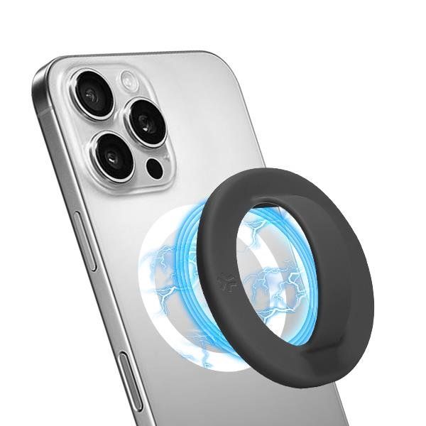 Celly MAGFINGERBK - Magnetic Ring included con impugnatura ergonomica