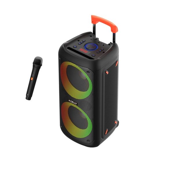 Celly PARTYSPEAKERWLM - 20W Wireless Speaker with Wireless Microphone