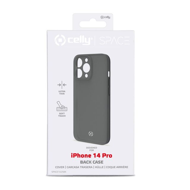 Celly SPACE - Cover per cellulare - poliuretano termoplastico morbido (TPU) - n…