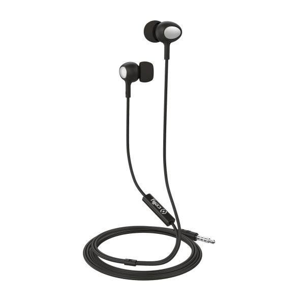 Celly UP500BK - Auricolari con microfono - auricolare - cablato - jack 3,5 mm