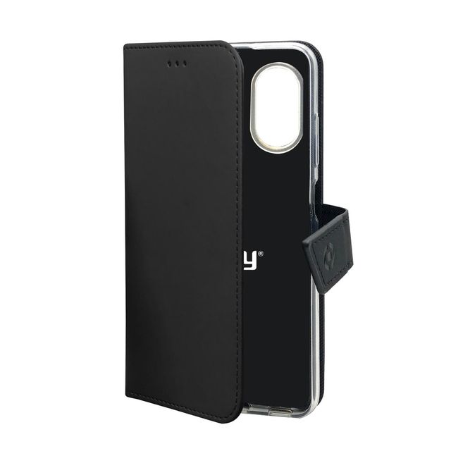 Celly Wally - Enterprise Edition - flip cover per cellulare - similpelle - nero…