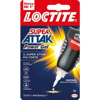 Colla Loctite Super Attak Power Flex gel 3 g trasparente in dispenser 2948147