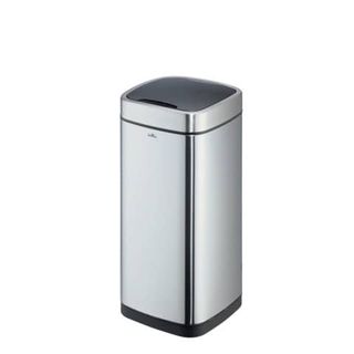 Cestino no touch - con sensore - 30,5 x 30,5 x 69 cm - 35 lt - argento metalliz…