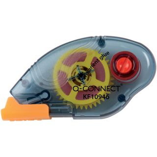 Colla roller permanente in blister Q-Connect monouso 6,5 mm x 8,5 m KF10946