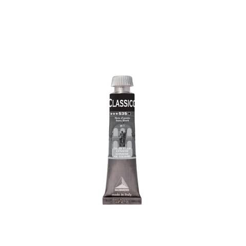Colore a olio - extrafine - 20 ml - nero d'avorio - Maimeri