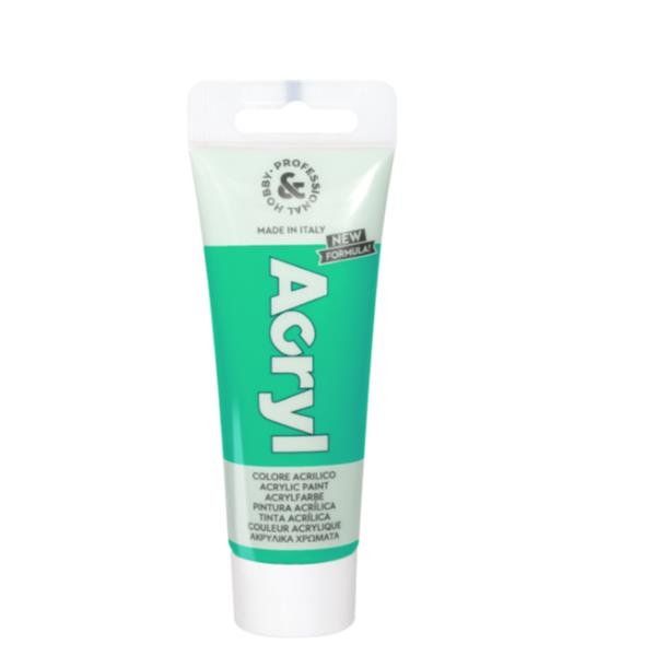 Colore acrilico Primo in tubetto in polietilene 75 ml - 610 verde brillante 420…