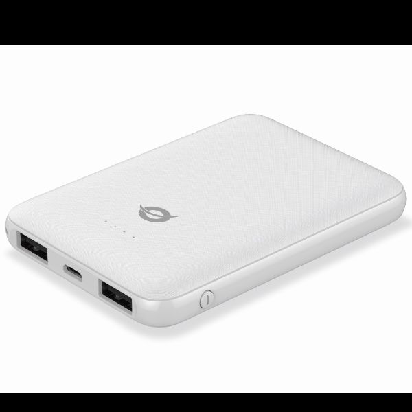 Conceptronic AVIL MINI - Powerbank - 5000 mAh - 10 Watt - 2 A - 2 connettori di…