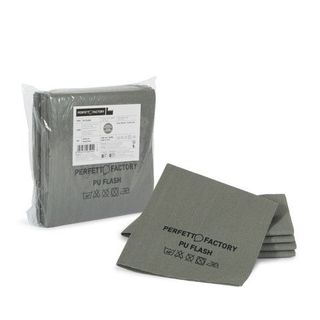Conf 5 Panni in PU flash 34x36cm grigio Perfetto Factory