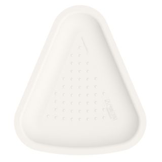 Conf 125 Vassoi pizza 1/6 23x26cm bianco Signor Bio