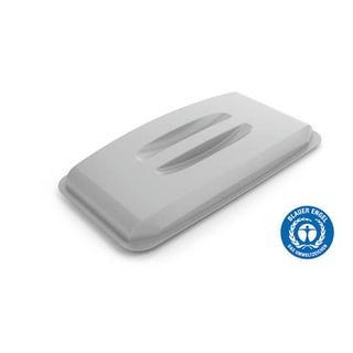 Coperchio grigio per bidone DURABIN rettangolare 60 lt Durable