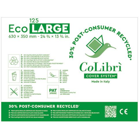 Copertine Colibrì large eco 63x35 cm conf. 125 pz - 63x35 cm - large CO035EL
