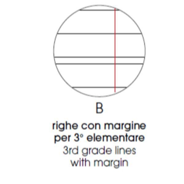 Coprimaxi Favorit C25E Francese formato A4 in PVC laccato bianco spessore 250 μ…