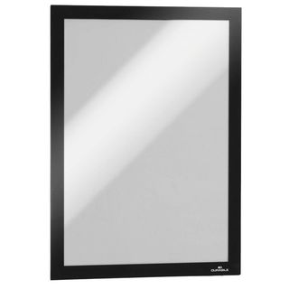 Conf.10 Cornici adesive DuraframeÂ® A4 21x29,7cm nero Durable
