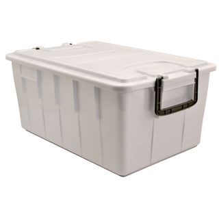 Contenitore Foodbox con coperchio - 58x38x26 cm - 40 L - PPL riciclabile - bian…