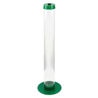 Contenitore da terra per batterie esauste - 27x100 cm - 10 L - trasparente - Me…