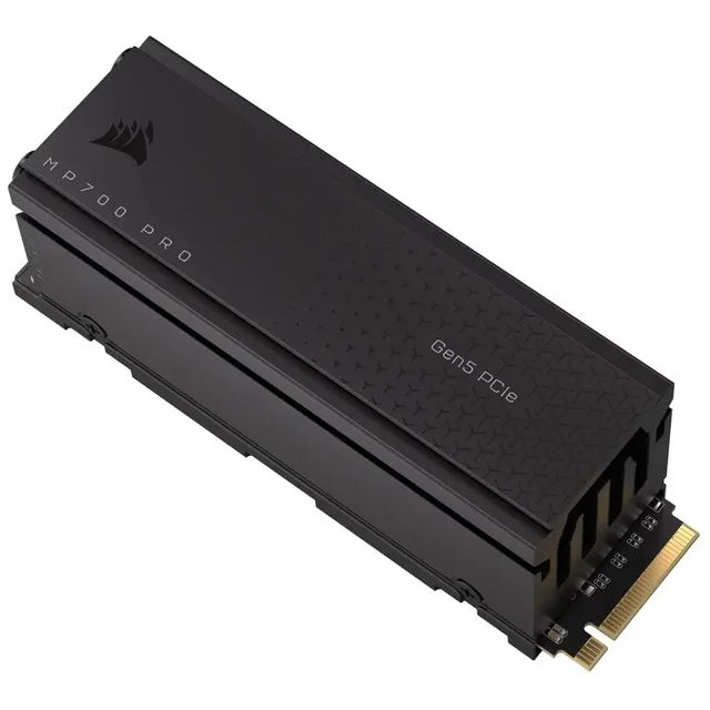 Corsair SSD MP700 PRO M.2 NVMe 2.0 PCIe Gen5 x4da 1TB con sistema di raffreddam…