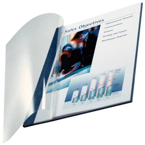 Copertine Impressbind - flessibile - 3,5 mm - blu - Leitz - scatola 10 pezzi