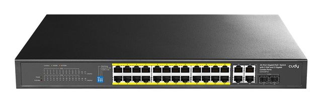Cudy GS1028PS2 switch di rete Gigabit Ethernet (10/100/1000) Supporto Power ove…