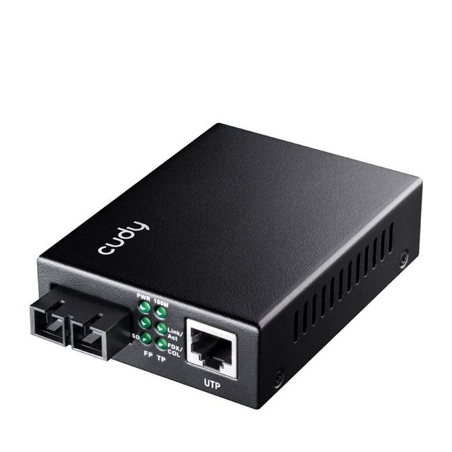 Cudy MC100SA-20 Media Converter 10/100M Ethernet Media Converter, 10/100M 1310n…